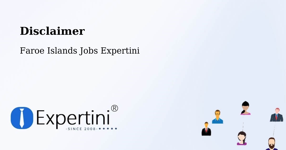 Disclaimer – Skarð - Faroe Islands Jobs Expertini