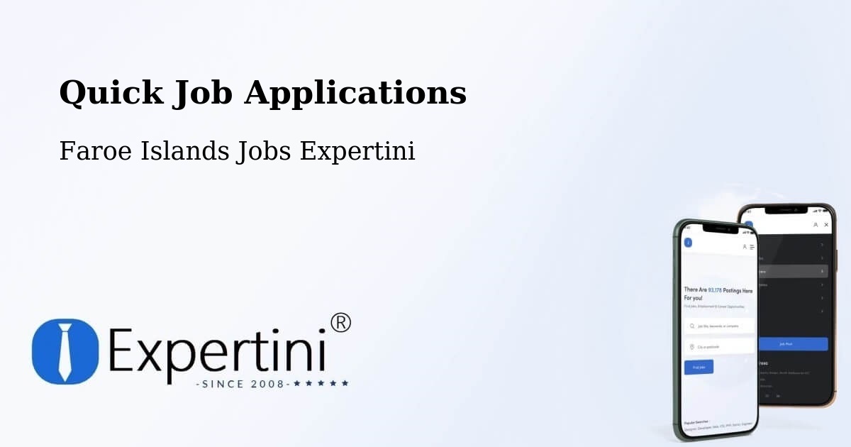 Quick Apply Feature – Skarð - Faroe Islands Jobs Expertini